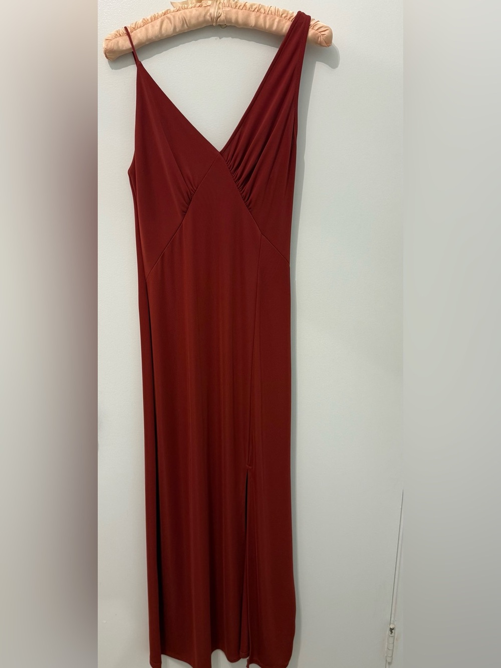 Zara Terracotta Slip Dress